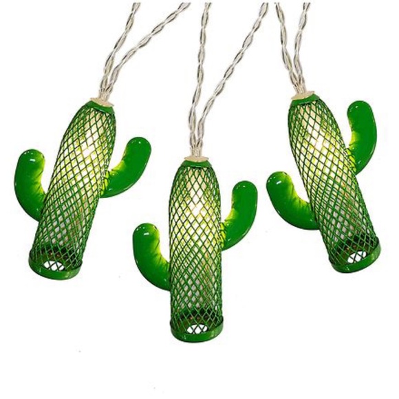 LED String Lights Cactus Battery Operated - Picture 1 of 2